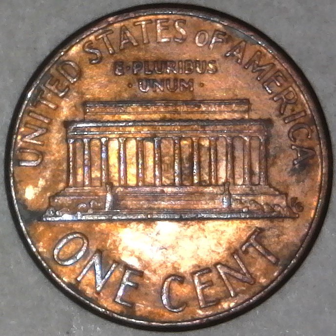 2000-P-Lincoln-Memorial-Cent-Wide-AM-Found-On-12/26/2018-In-Rough-Shape